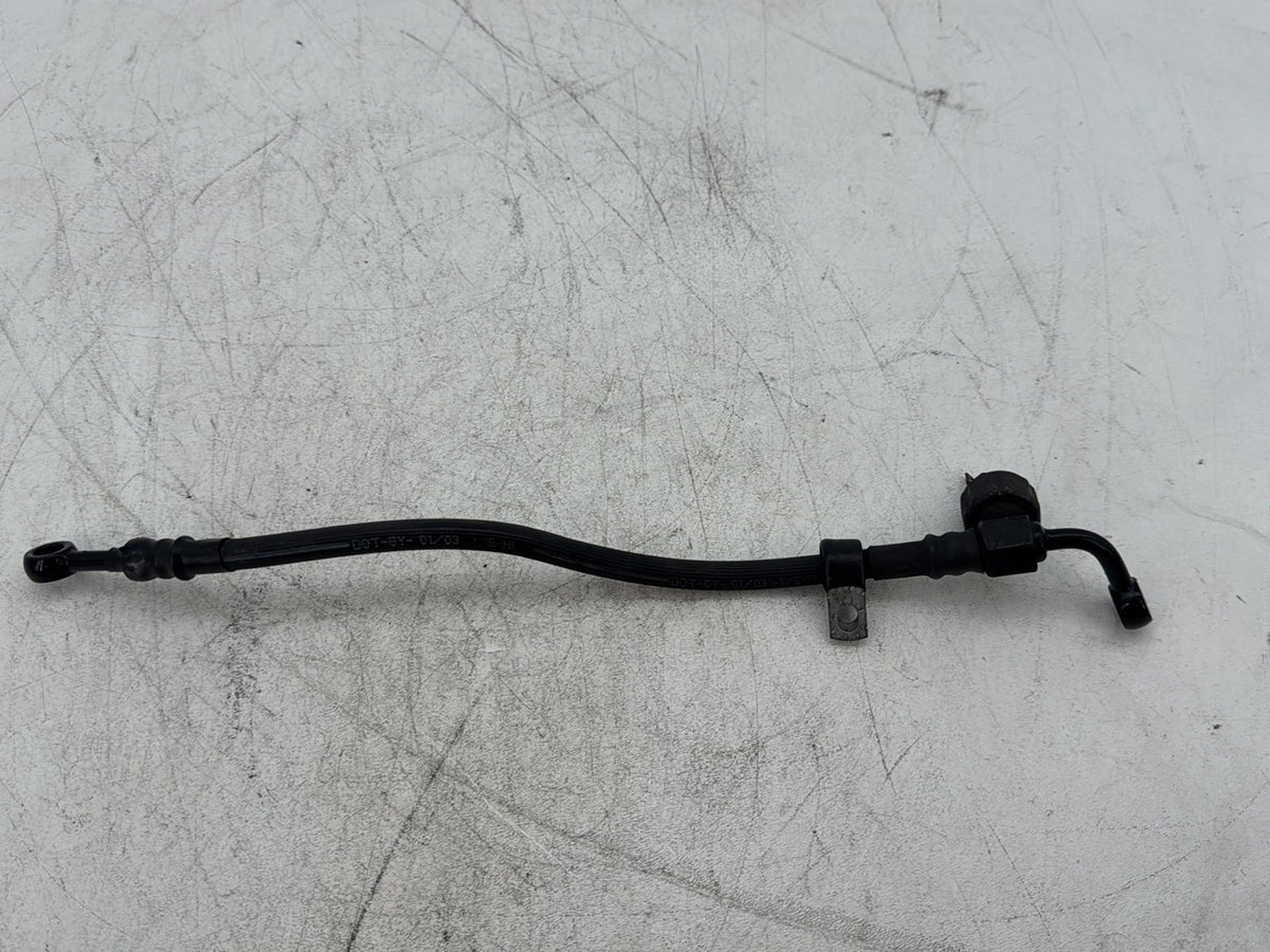 2003 Harley Dyna Wide Glide FXDWG OEM Rear Brake Hose Line Pipe