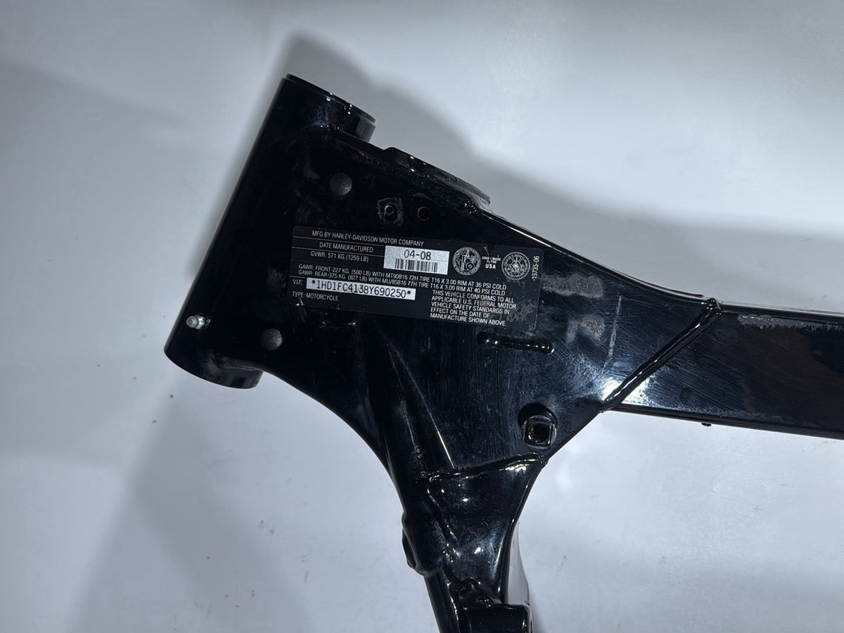2008 Harley Electra Glide Touring Ultra FLHTCUI OEM Body Main Frame Chassis SLVG
