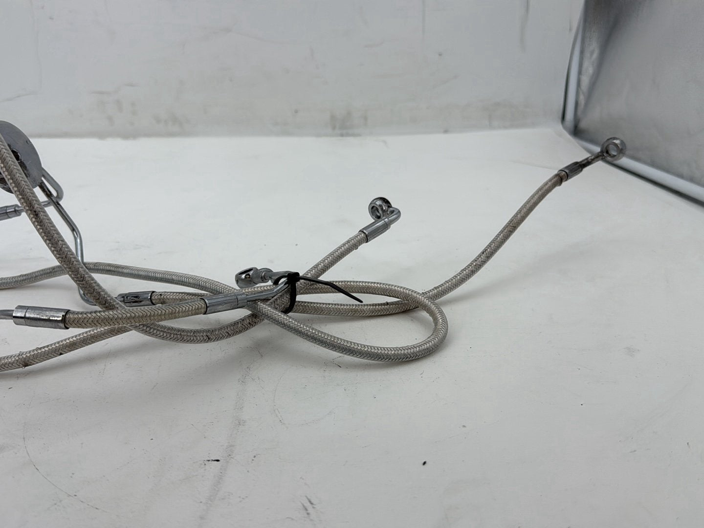 2011 Harley Road King Touring FLHRC Classic OEM Front Brake Hose Line Pipe ABS