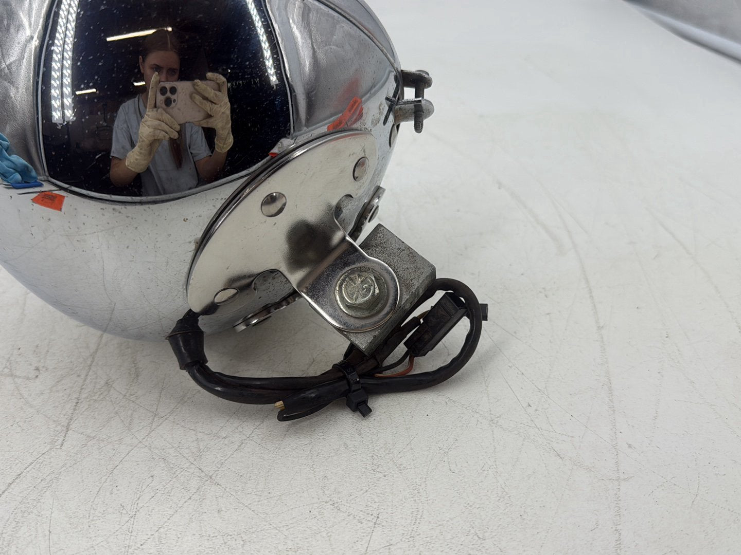 2006 Harley Softail FLSTCI Heritage Classic OEM Headlight Headlamp Head Lamp Light LED