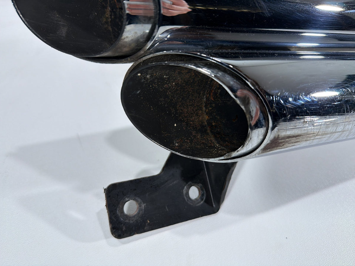 2008 Harley Softail Custom FXSTC OEM Exhaust Header Pipes Vance & Hines