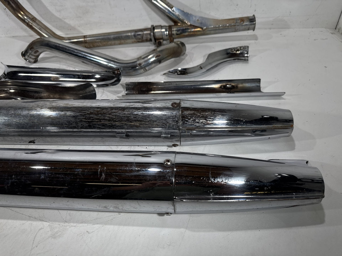 1993 Harley Electra Glide Touring FLHT OEM Exhaust Header Pipes Muffler