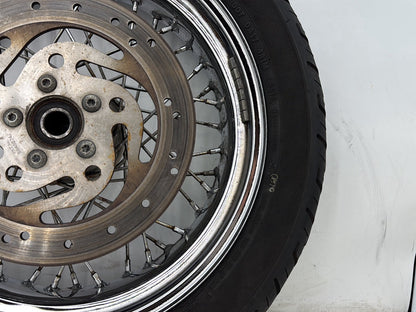 2012 Harley Dyna Super Glide Custom FXDCI OEM Rear Wheel Rim Tire Spoked