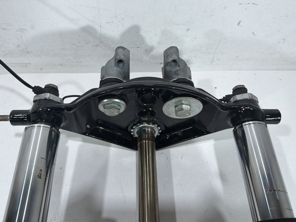 1997 Harley Road King Touring Front Triple Tree Set & LH RH Fork Legs Sliders