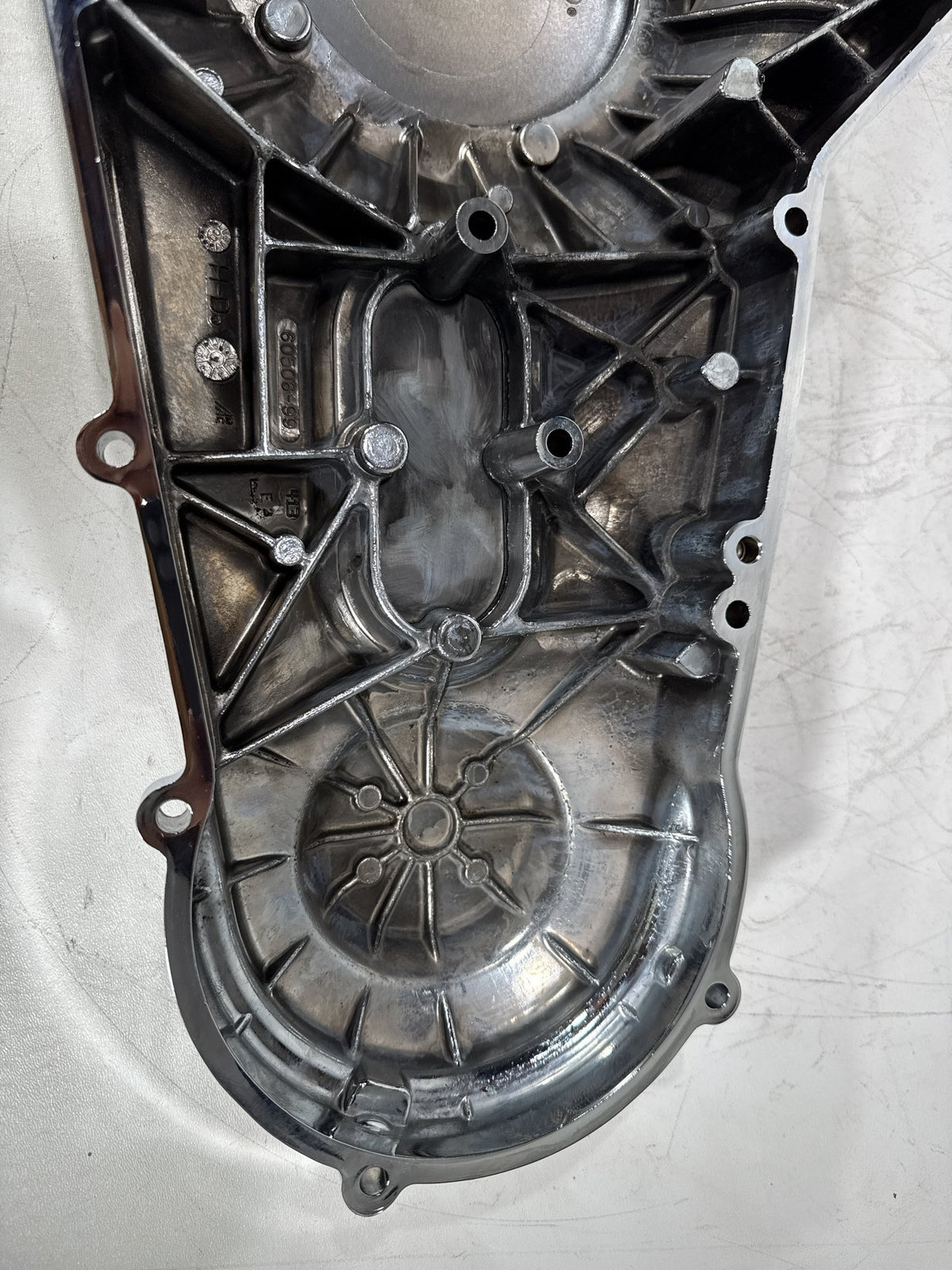 2001 Harley Softail Standard FXST OEM Outer Primary Clutch Cover
