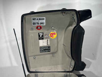 1998 Harley Touring FLHTCUI Electra Glide Ultra OEM Pass Backrest Tour Pak Luggage NOKey