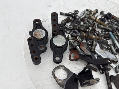 2007 - 2012 Harley-Davidson Touring Street Glide Hardware Bolts Nuts & Brackets w/ Left right Rear Fork Swingarm brackets