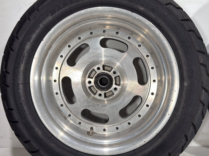 2010 Harley Dyna Fat Bob FXDF OEM Front & Rear Wheel Rim Tire 16"