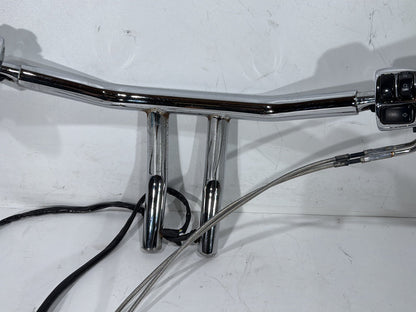 2000 Harley Dyna FXDWG Wide Glide OEM Handlebars Left Right Switches Controls