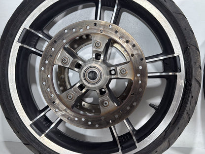 2015 Harley Road Glide Touring FLTRXS OEM Front & Rear Wheel Rim Tire