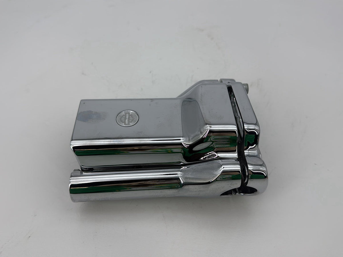 2003 Harley Sportster XL1200C Anniversary Front Handlebar Riser Top Clamp Chrome