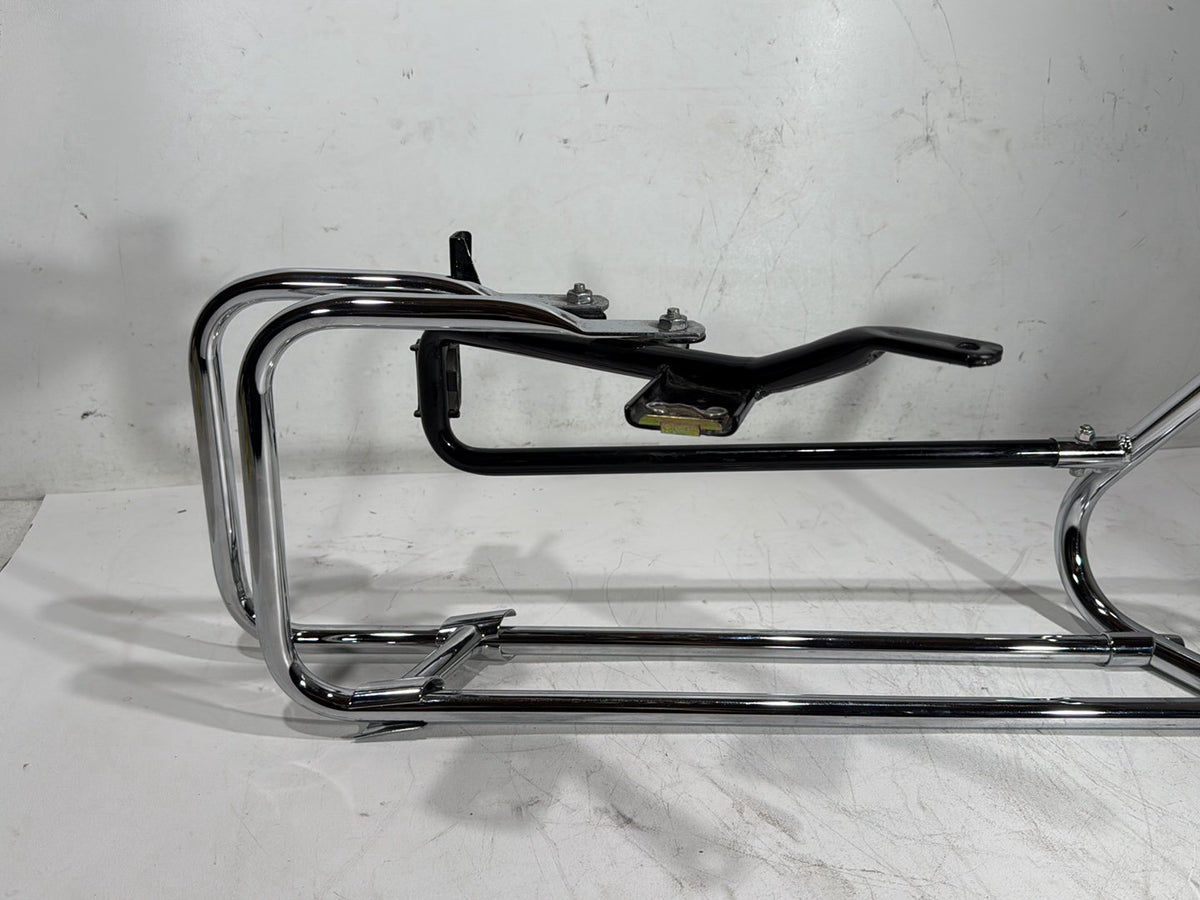 2009 Harley Electra Glide Touring Ultra FLHTCU OEM Rear Left Saddlebag Guard Rails Bar