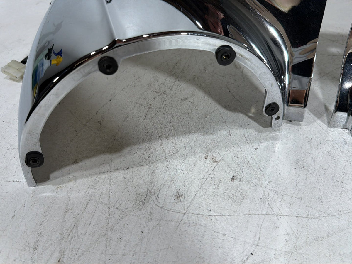 2010 Harley Road King Touring Classic OEM Left & Right Headlamp Nacelle Covers