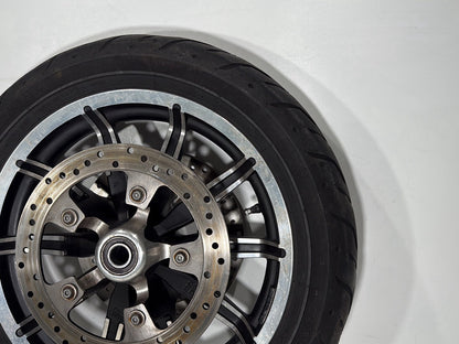 2015 Harley Touring FLHXS Street Glide OEM Front Wheel Rim Tire