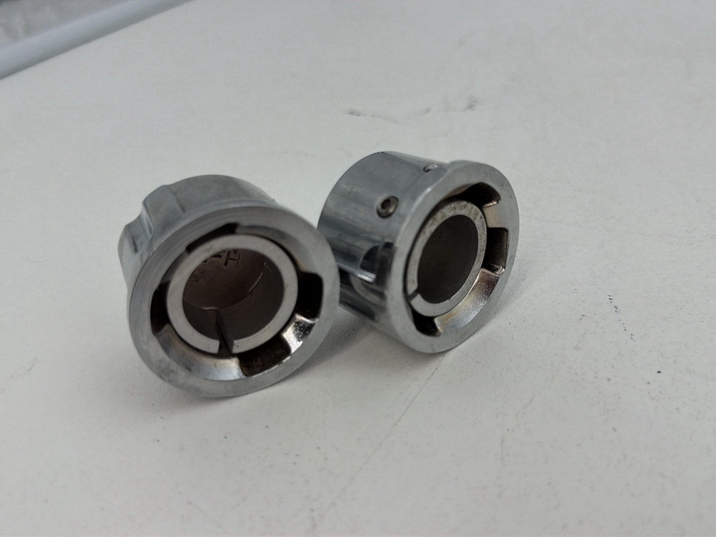 1986 - 1998 Harley-Davidson Softail Heritage Classic Front Wheel Axle Nut Covers Caps 43163-08A