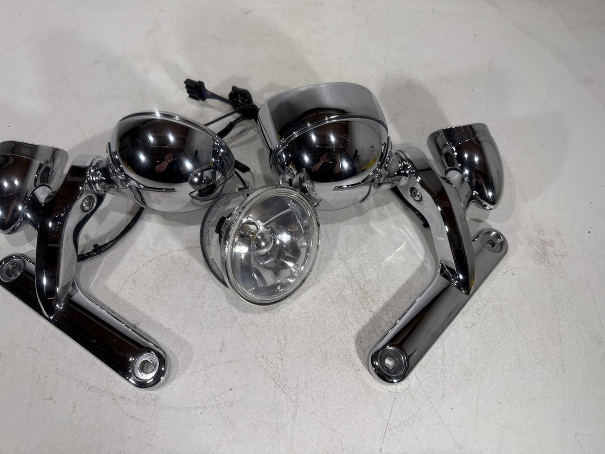 04 Harley Electra Glide CVO Screamin OEM Front Left Right Turn Signal Indicators