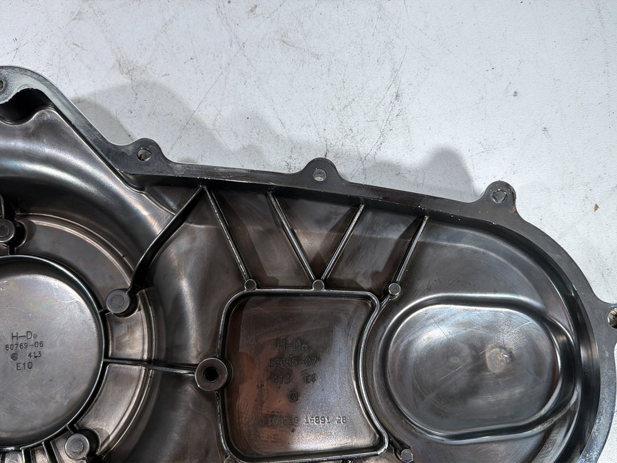 2009 Harley Road King Touring Police OEM Outer Primary Clutch Cover SCRATCHED