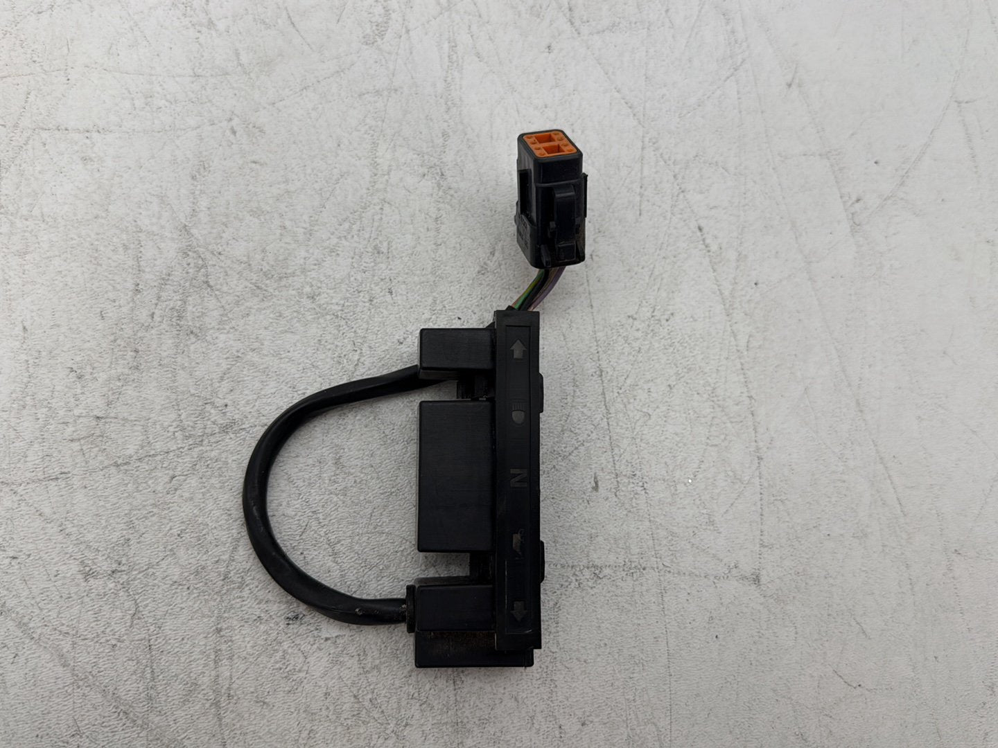 2000 Harley Dyna FXDWG Wide Glide OEM Dash Indicator Lamp Wire Plug In
