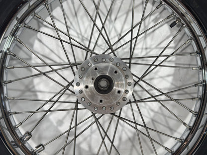 1997 Harley Sportster 1200 Custom XL1200C OEM Front Wheel Rim Tire Spoked