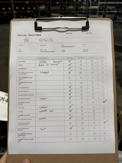 364 2004 Harley-Davidson Sportster Base 883