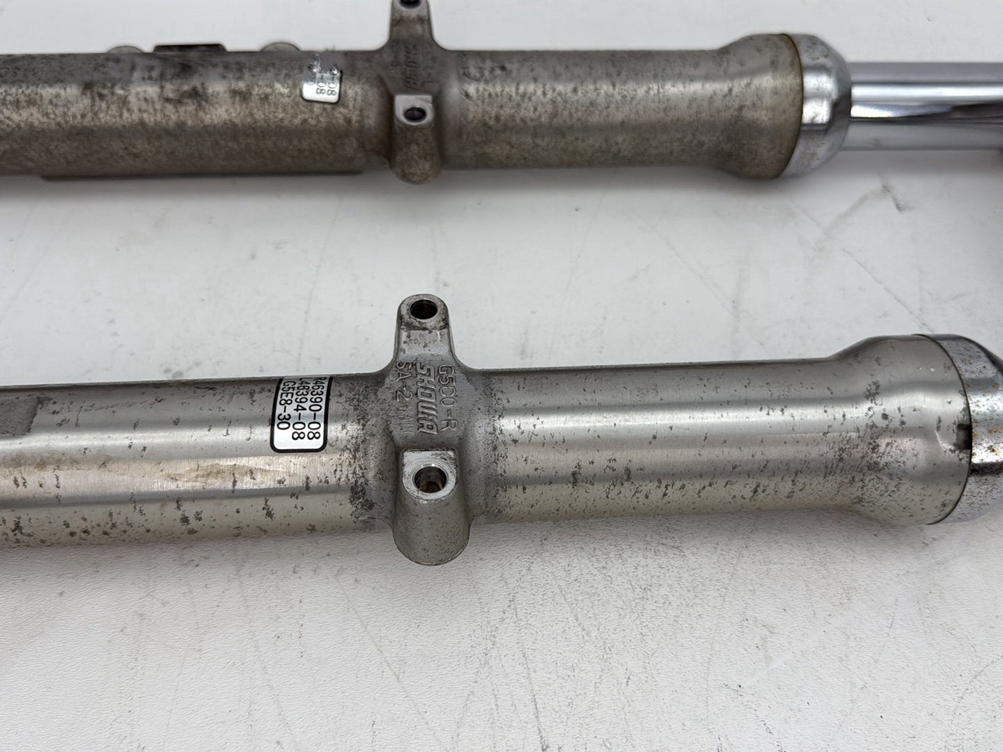 2009 Harley Sportster 883 Low XL883L OEM Front Triple Tree Set & LH RH Fork Legs Sliders