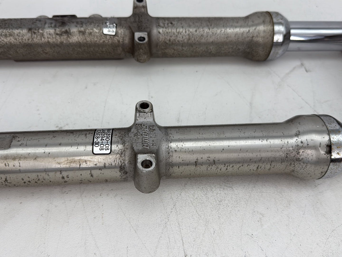 2009 Harley Sportster 883 Low XL883L OEM Front Triple Tree Set & LH RH Fork Legs Sliders