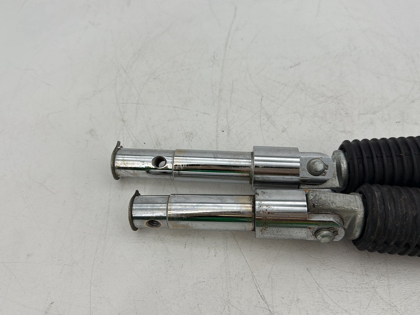 2006 Harley Sportster XL883C 883 Custom OEM Left & Right Driver Step Foot Rest Pegs