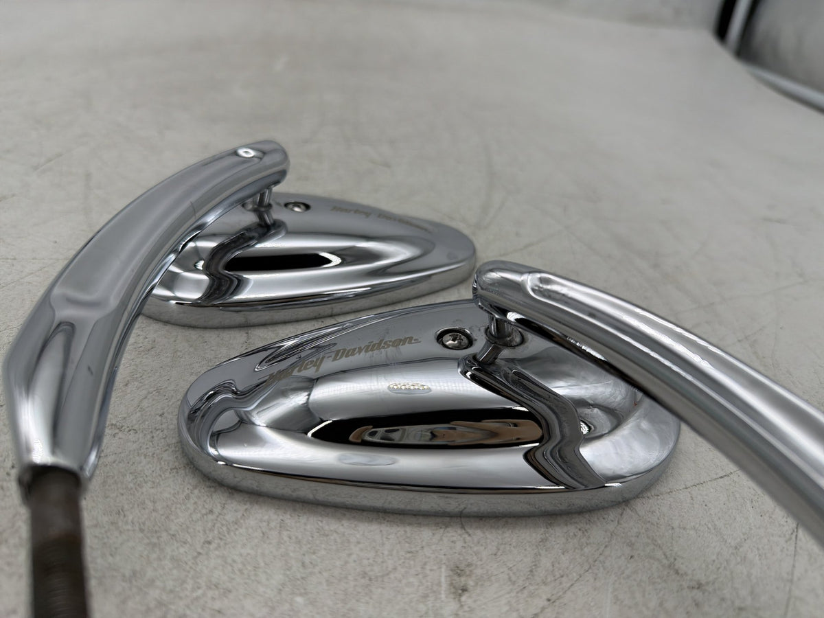 2004 Harley Electra Glide CVO Screamin Eagle OEM Left Right Rear View Mirror