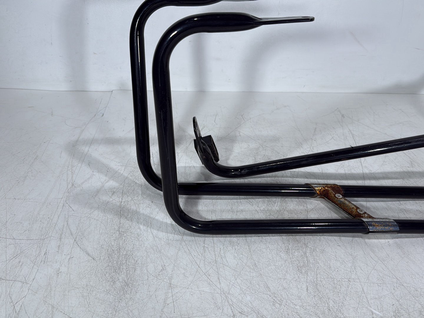 2008 Harley Touring FLHT Electra Glide OEM Rear Left Right Saddlebag Guard Rails Bar