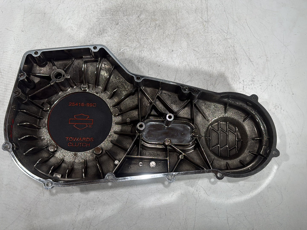 2005 Harley Softail Fat Boy FLSTF OEM Outer Primary Clutch Cover