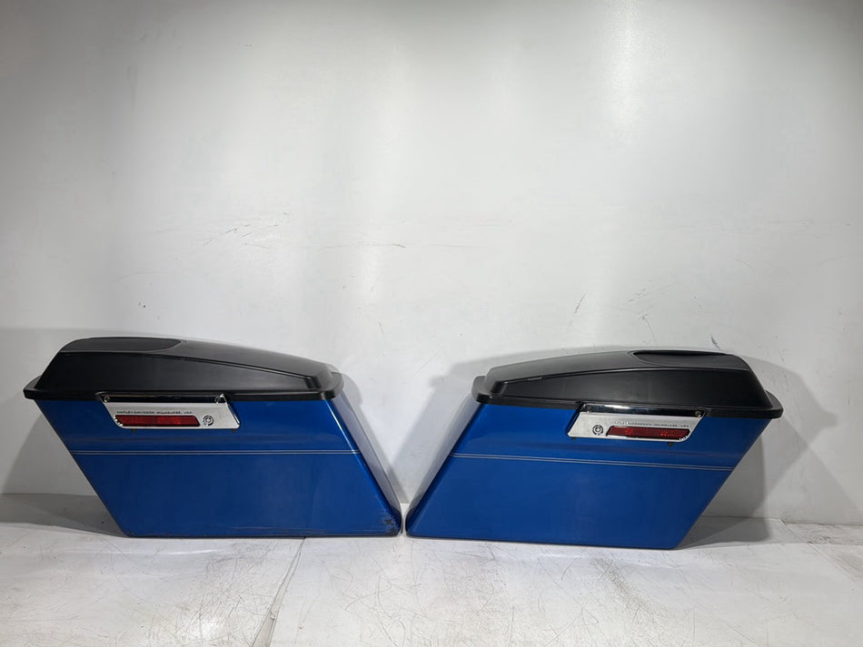 2007 Harley Electra Glide Touring Ultra OEM Left Right Saddlebags Luggage NOKey