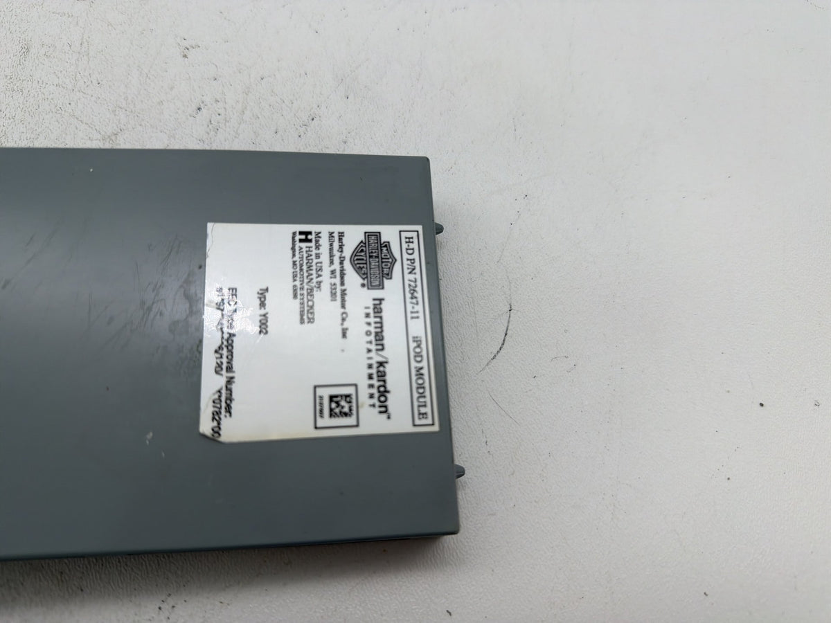 11 Harley Electra Glide Touring OEM Harman Kardon iPod Interface Module 72647-11