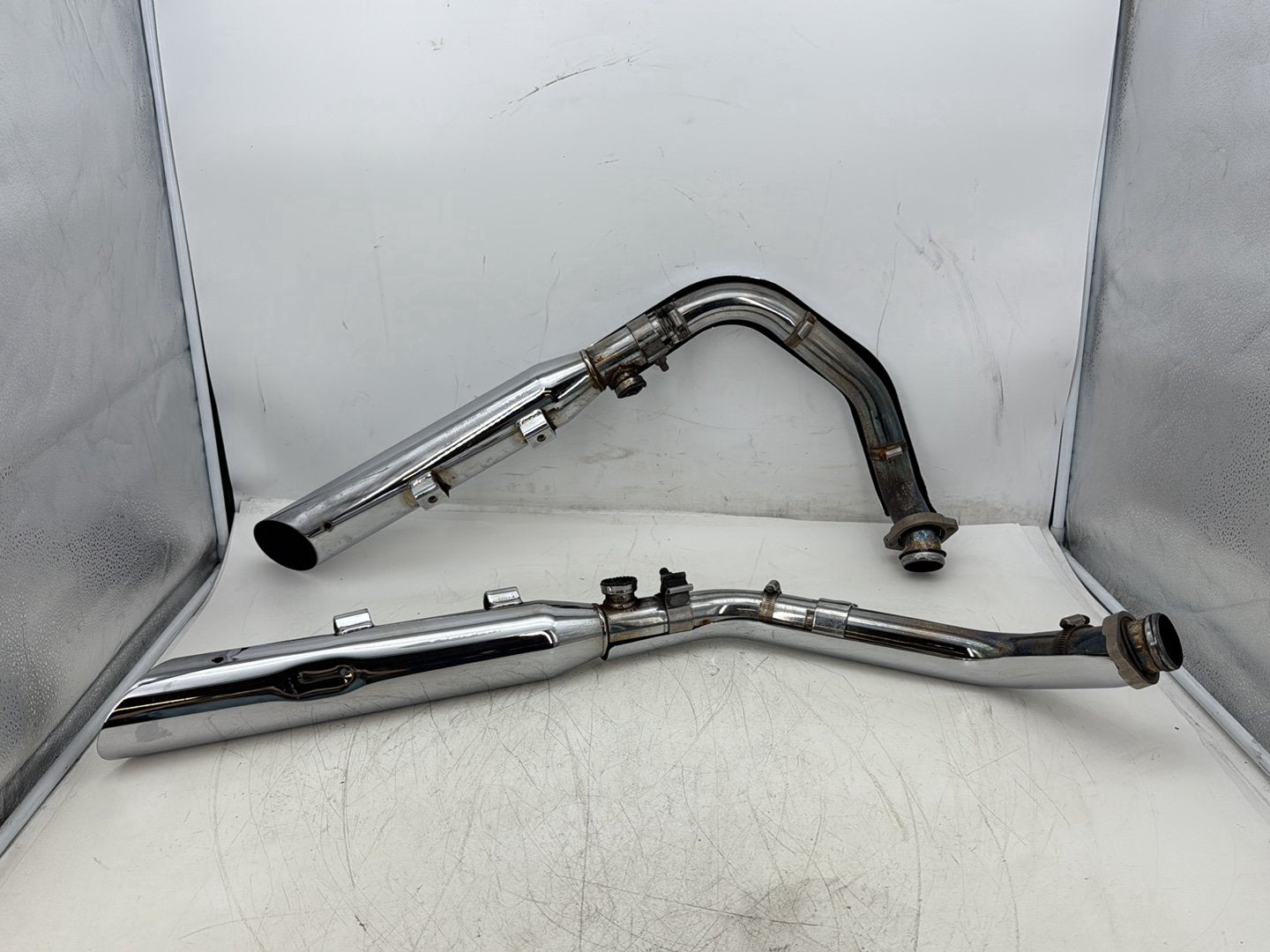 2006 Harley Sportster XL883L 883 Low OEM Exhaust Header Muffler Pipes Screamin Eagle