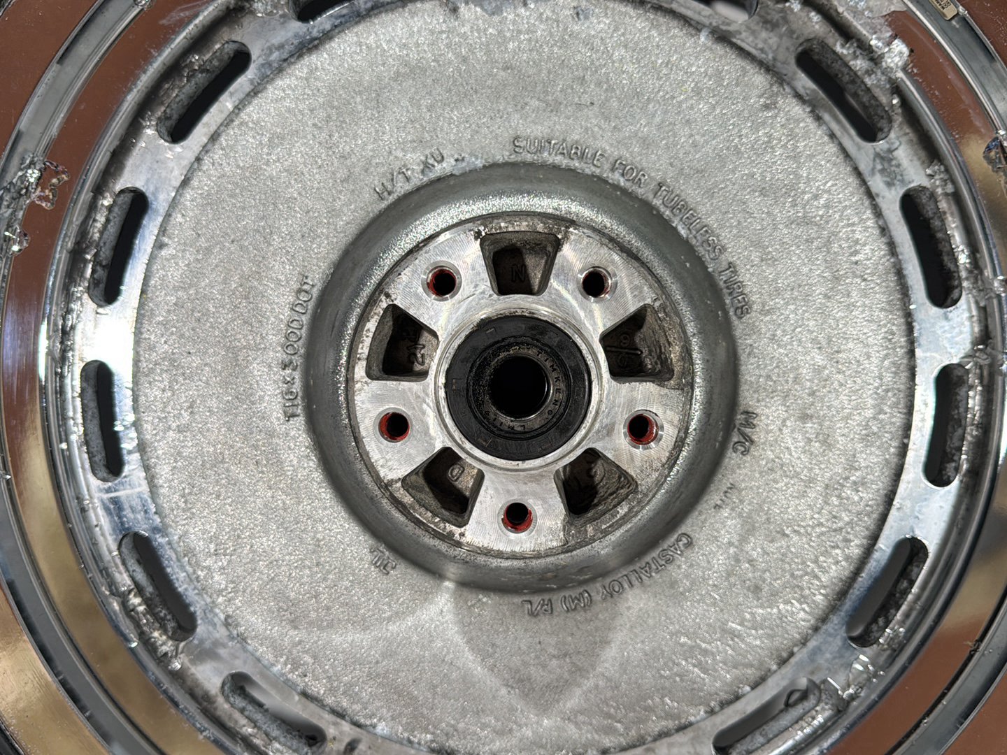 1997 Harley Sportster 1200 Custom XL1200C OEM Rear Wheel Rim Tire