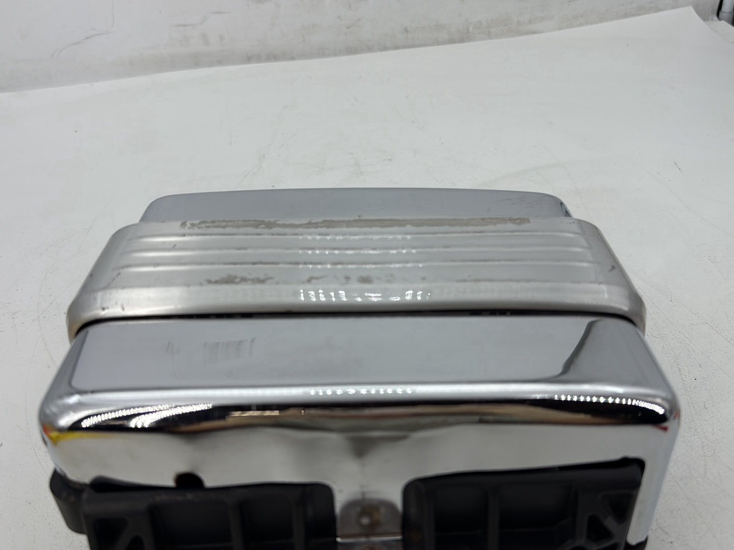 2006 Harley Dyna FXDWGI Wide Glide OEM Lower Battery Tray Stay Box Cover Panel