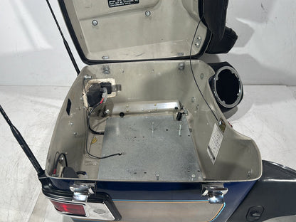 1998 Harley Touring FLHTCUI Electra Glide Ultra OEM Pass Backrest Tour Pak Luggage NOKey