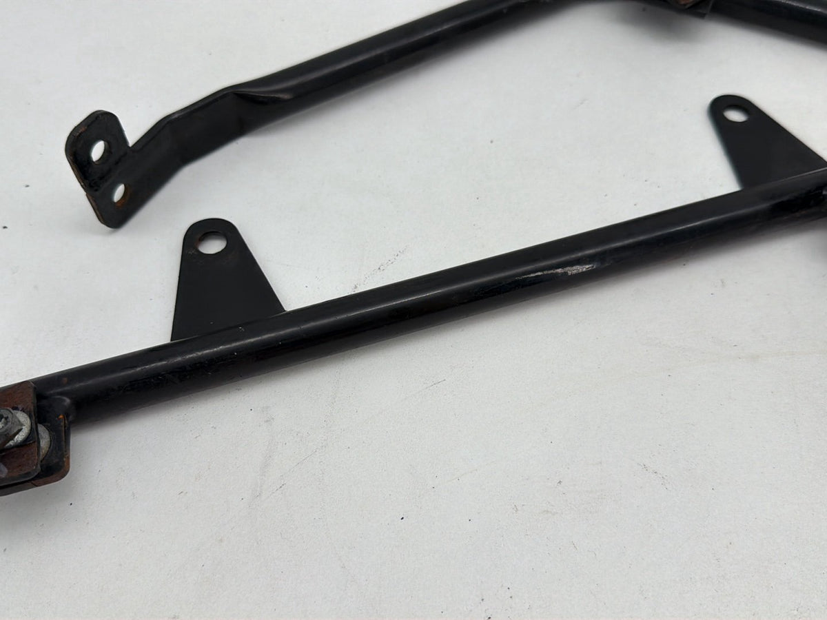 05 Harley Softail Springer FLSTSCI OEM Rear Left Right Saddlebag Guard Rails Bar