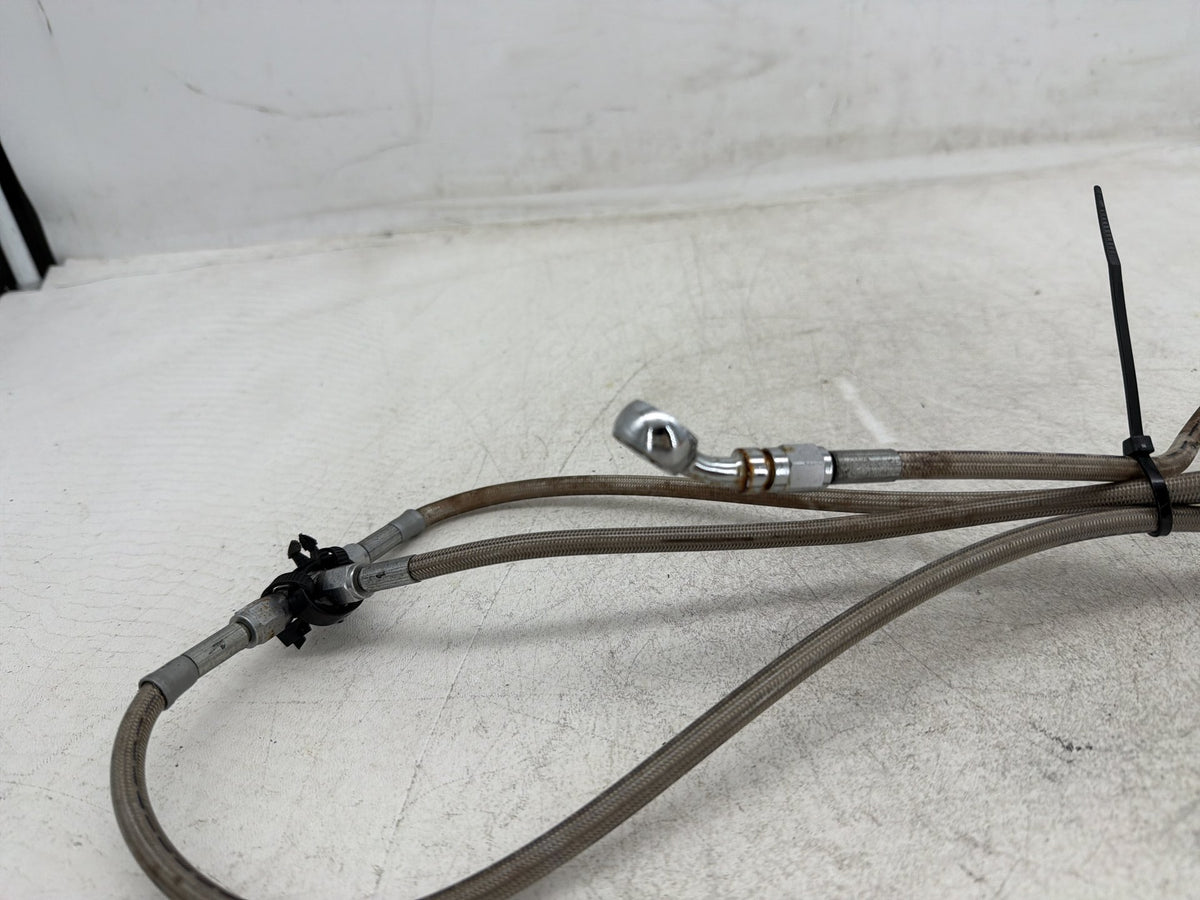2004 Harley Electra Glide Touring Ultra OEM Front Brake Hose Line Pipe