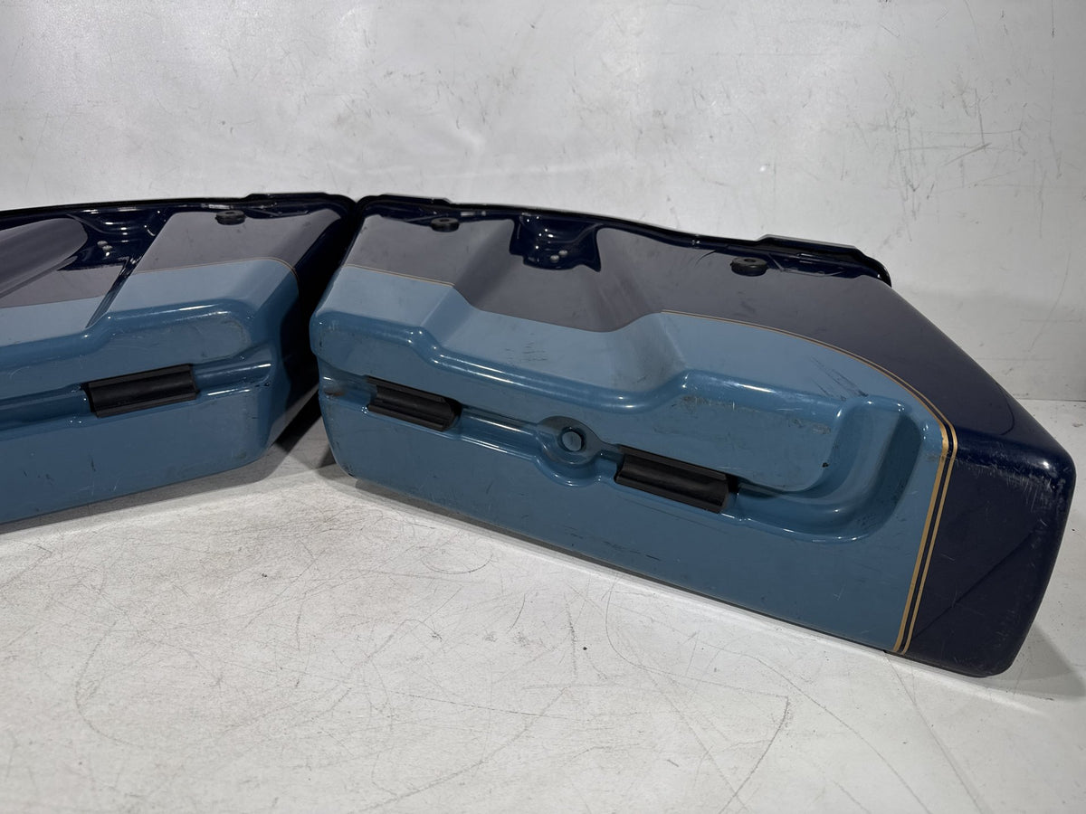 2011 Harley Electra Glide Touring Police OEM Left Right Saddlebags Luggage NOKey