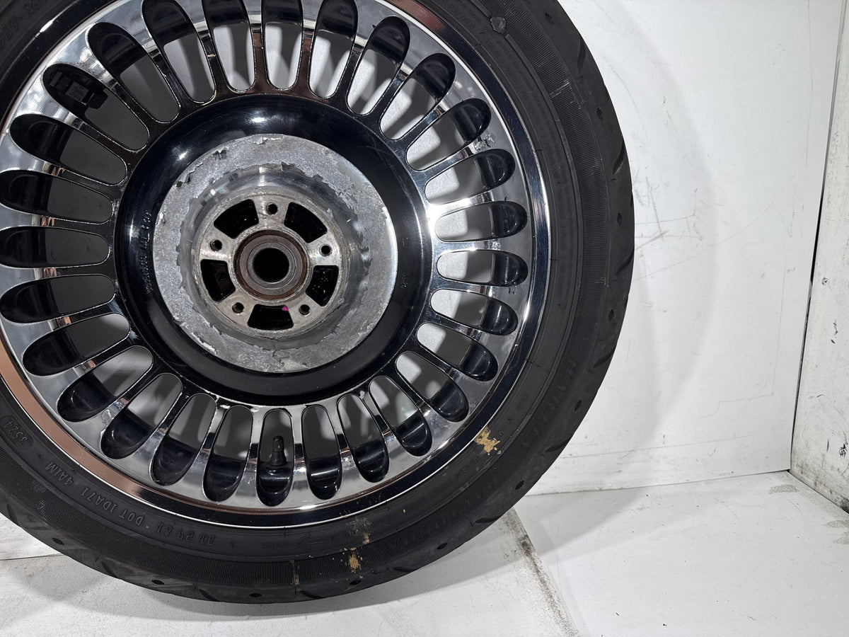 2011 Harley Electra Glide Touring Ultra OEM Front & Rear Wheel Rim Tire 16" 17"