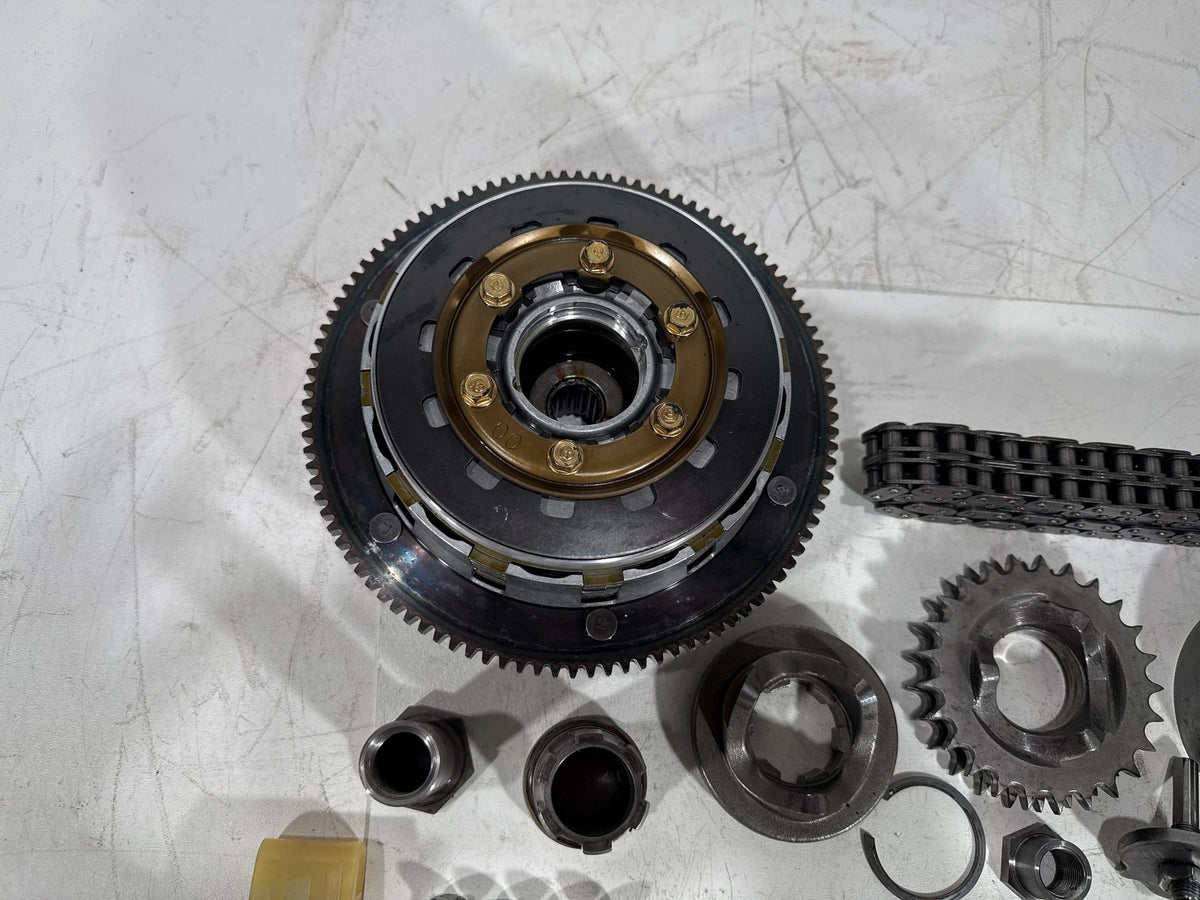 2002 Harley Heritage Softail Classic FLSTC OEM Clutch Basket Chain Tensioner Kit