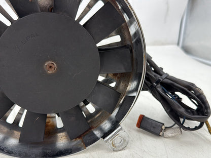 2000 Harley Touring Electra Glide Ultra OEM Cooling Fan Blades w/ Chrome Cover
