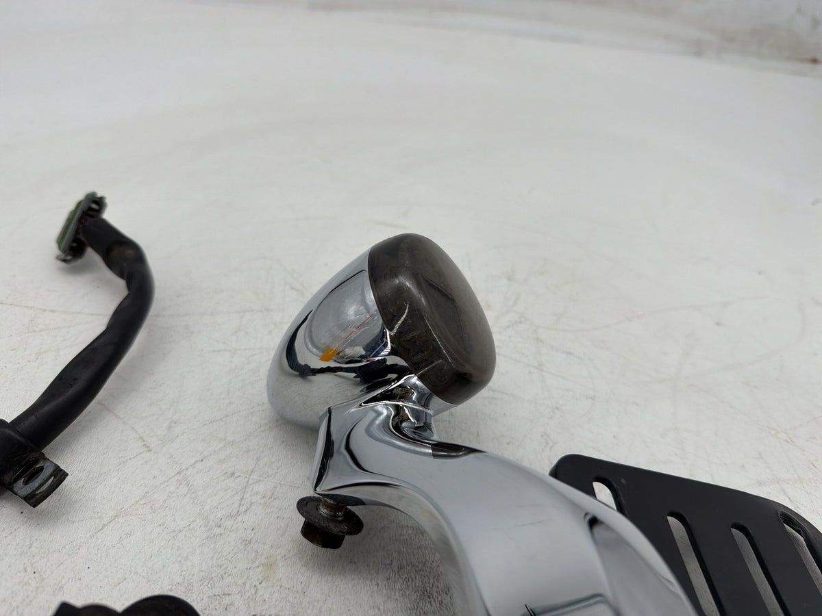 2012 Harley Street Glide Touring Rear Left & Right Turn Signals & License Plate