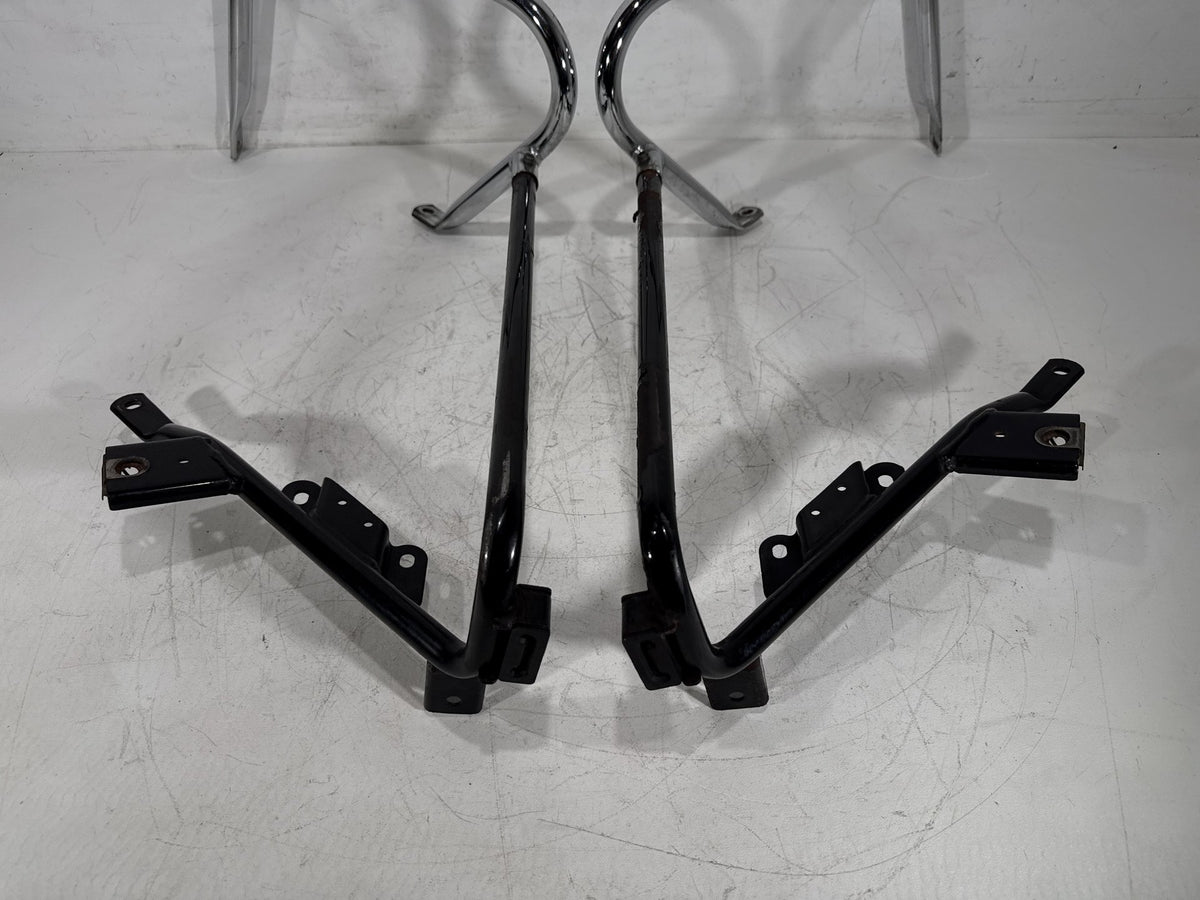 2012 Harley Electra Touring Ultra OEM Rear Left Right Saddlebag Guard Rails Bar