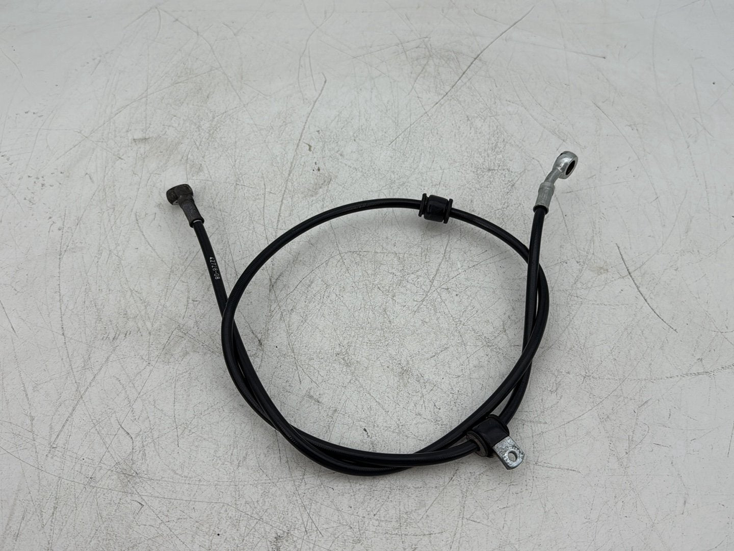 2008 Harley Dyna FXDL Low Rider Anniversary OEM Front Brake Hose Line Pipe