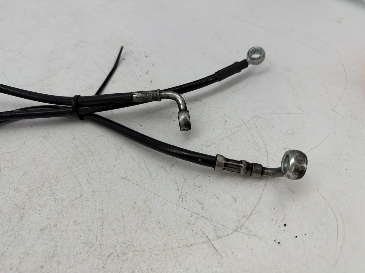 2010 Harley Street Glide Touring FLHX OEM Front Brake Hose Line Pipe NON-abs