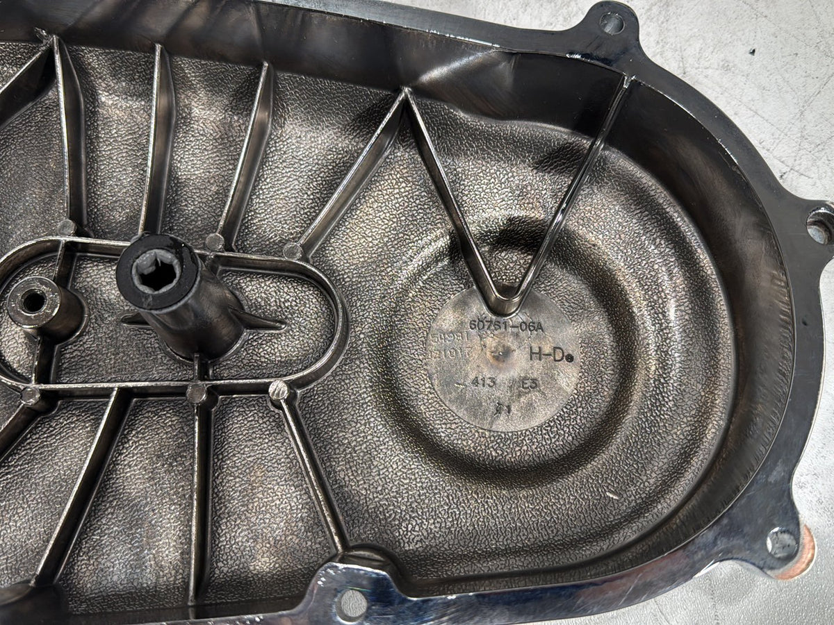 2014 Harley Dyna Low Rider FXDL OEM Outer Primary Clutch Cover SCRATCHED