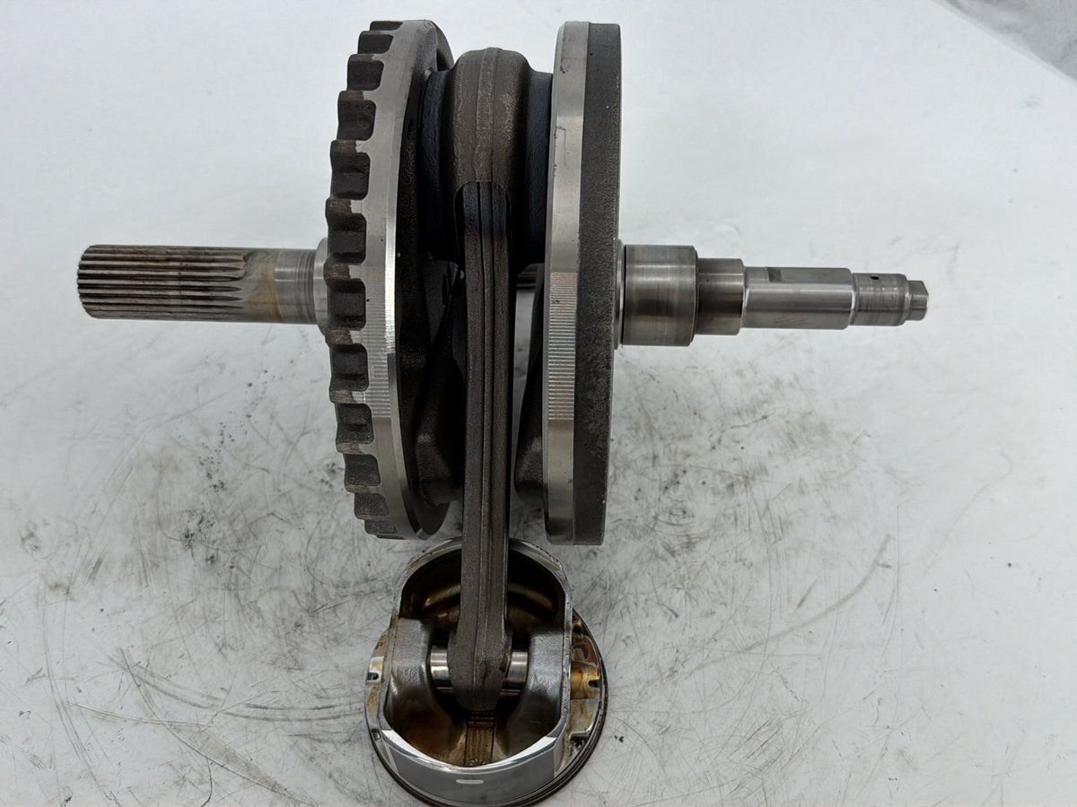 2010 Harley Touring Electra Classic Twin Cam Engine Crank Shaft Flywheel Pistons