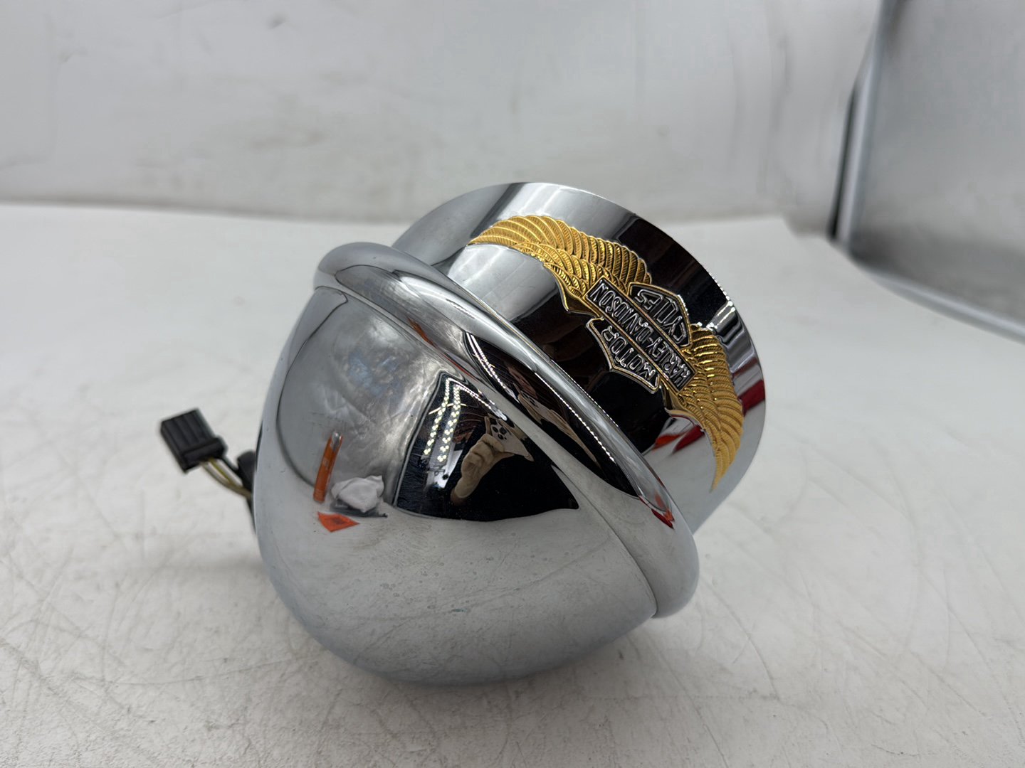 2000 Harley Dyna FXDWG Wide Glide OEM Headlight Headlamp Head Light Halogen