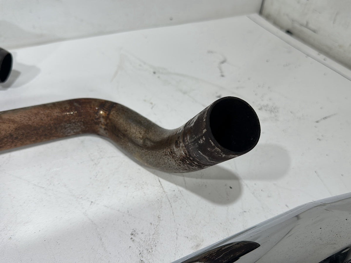 2009 Harley Road King Touring Police OEM Exhaust Header Pipes Muffler